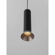 NovaLuce LUVIA függeszték fém, fekete, bronz, GU10 - NL-9011447