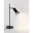 NovaLuce LUVIA asztali lámpa fém, fekete, bronz, GU10 - NL-9011449