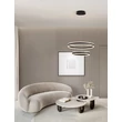 NovaLuce ALARO függeszték fém, fekete, LED, 69W, 4565lm, 3000K - NL-9019728