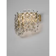 NovaLuce CELYSIA fali lámpa fém, kristály, arany, áttetsző, LED, 12W, 3500K, 804 Lm - NL-9019762
