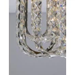 NovaLuce CELYSIA mennyezet lámpa fém, kristály, króm, LED, 34W, 3500K, 2358 Lm - NL-9019763