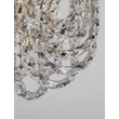 NovaLuce CELYSIA mennyezet lámpa fém, kristály, króm, LED, 34W, 3500K, 2358 Lm - NL-9019763