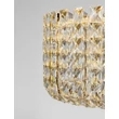 NovaLuce CELYSIA függeszték fém, kristály, szürke, áttetsző, LED, 47W, 3500K, 3682 Lm - NL-9019765