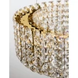 NovaLuce CELYSIA függeszték fém, kristály, arany, áttetsző, LED, 47W, 3500K, 3682 Lm - NL-9019766