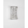 NovaLuce CELYSIA fali lámpa fém, kristály, króm, áttetsző, LED, 12W, 3500K, 720 Lm - NL-9019767