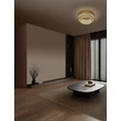 NovaLuce CELYSIA mennyezet lámpa fém, kristály, arany, LED, 46W, 3500K, 3465 Lm - NL-9019770