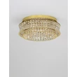 NovaLuce CELYSIA mennyezet lámpa fém, kristály, arany, LED, 56W, 3500K, 4120 Lm - NL-9019772