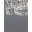 NovaLuce NUVIA mennyezet lámpa fém, kristály, króm, LED, 28W, 3500K, 1680 Lm - NL-9019780