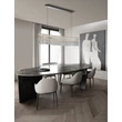 NovaLuce NUVIA függeszték fém, kristály, króm, áttetsző, LED, 34W, 3500K, 2619 Lm - NL-9019783