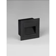NovaLuce MONO kültéri beépített lámpa fém, fekete, LED, 3W, 70lm, 3000K, IP65 - NL-9026145