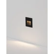 NovaLuce MONO kültéri beépített lámpa fém, fekete, LED, 3W, 70lm, 3000K, IP65 - NL-9026145