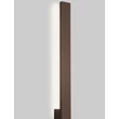 NovaLuce DOUL kültéri fali lámpa fém, barna, LED, 20W, 1200lm, 3000K, IP65 - NL-9030105