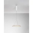 NovaLuce MANTLE függeszték fém, akril, fehér, LED, 22W, 1470lm, 3000K - NL-9030109