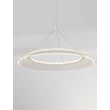 NovaLuce MANTLE függeszték fém, akril, fehér, LED, 38W, 2752lm, 3000K - NL-9030110