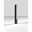 NovaLuce STOR kültéri állólámpa fém, akril, fekete, fehér, LED, 12W, 719lm, 3000K, IP65 - NL-9030111
