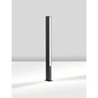 NovaLuce STOR kültéri állólámpa fém, akril, fekete, fehér, LED, 17W, 989lm, 3000K, IP65 - NL-9030112