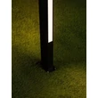 NovaLuce STOR kültéri állólámpa fém, akril, fekete, fehér, LED, 17W, 989lm, 3000K, IP65 - NL-9030112