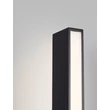 NovaLuce STOR kültéri állólámpa fém, akril, fekete, fehér, LED, 23W, 1397lm, 3000K, IP65 - NL-9030113