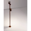 NovaLuce DARMA kültéri állólámpa fém, barna, LED, 13W, 844lm, 3000K, IP65 - NL-9030118