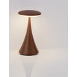 NovaLuce ELBO kültéri asztali lámpa fém, barna, LED, 2W, 99lm, 3000K, IP54 - NL-9030135