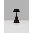 NovaLuce YCRO kültéri asztali lámpa fém, műanyag, antracit, fehér, LED, 2W, 60lm, 3000K, IP54 - NL-9030138