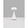 NovaLuce YCRO kültéri asztali lámpa fém, műanyag, fehér, LED, 2W, 60lm, 3000K, IP54 - NL-9030139