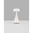 NovaLuce YCRO kültéri asztali lámpa fém, műanyag, fehér, LED, 2W, 60lm, 3000K, IP54 - NL-9030139