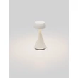 NovaLuce YCRO kültéri asztali lámpa fém, műanyag, fehér, LED, 2W, 60lm, 3000K, IP54 - NL-9030139