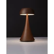 NovaLuce YCRO kültéri asztali lámpa fém, műanyag, barna, fehér, LED, 2W, 60lm, 3000K, IP54 - NL-9030140
