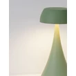 NovaLuce YCRO kültéri asztali lámpa fém, műanyag, zöld, fehér, LED, 2W, 60lm, 3000K, IP54 - NL-9030141