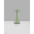 NovaLuce YCRO kültéri asztali lámpa fém, műanyag, zöld, fehér, LED, 2W, 60lm, 3000K, IP54 - NL-9030141