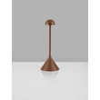 NovaLuce DALT kültéri asztali lámpa fém, barna, LED, 1W, 60lm, 3000K, IP54 - NL-9030145