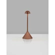 NovaLuce DALT kültéri asztali lámpa fém, barna, LED, 1W, 60lm, 3000K, IP54 - NL-9030145