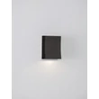 NovaLuce BOXY kültéri fali lámpa fém, üveg, antracit, LED, 3W, 157lm, 3000K, IP65 - NL-9030148