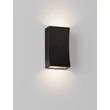 NovaLuce BOXY kültéri fali lámpa fém, üveg, antracit, LED, 6W, 312lm, 3000K, IP65 - NL-9030150