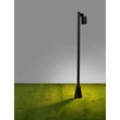 NovaLuce SPY kültéri állólámpa fém, üveg, fekete, áttetsző, GU10, IP65 - NL-9030157