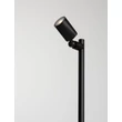 NovaLuce SPY kültéri állólámpa fém, üveg, fekete, áttetsző, GU10, IP65 - NL-9030157
