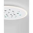 NovaLuce ASTRAEUS mennyezet lámpa fém, akrill, fehér, RGB-LED, 3000K, 40W, 3476lm - 9030651