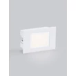 NovaLuce RUDY kültéri beépített lámpa fém, üveg, fehér, LED, 3W, 203lm, 3000K, IP65 - NL-9030759