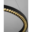 NovaLuce DEOS függeszték fém, fekete, LED, 27W, 2083lm, 3000K - NL-9030894