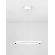 NovaLuce DEOS függeszték fém, fehér, LED, 27W, 2083lm, 3000K - NL-9030895