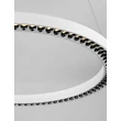NovaLuce DEOS függeszték fém, fehér, LED, 27W, 2083lm, 3000K - NL-9030895
