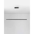 NovaLuce DEOS függeszték fém, fekete, LED, 27W, 2255lm, 3000K - NL-9030896