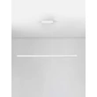 NovaLuce DEOS függeszték fém, fehér, LED, 27W, 2255lm, 3000K - NL-9030897