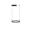 NovaLuce LUNETTE függeszték fém, fekete, LED, 28W, 1194lm, 3000K - NL-9030924