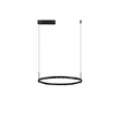 NovaLuce LUNETTE függeszték fém, fekete, LED, 34W, 1453lm, 3000K - NL-9030925