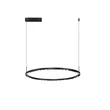 NovaLuce LUNETTE függeszték fém, fekete, LED, 46W, 1879lm, 3000K - NL-9030926