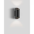 NovaLuce NOCTA kültéri fali lámpa fém, üveg, antracit, LED, 9W, 547lm, 3000K, IP54 - NL-9030930