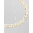 NovaLuce GREAMY függeszték fém, akril, fehér, áttetsző, LED, 21W, 3000K, 1365 Lm - NL-9030951