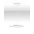 NovaLuce GREAMY függeszték fém, akril, fehér, áttetsző, LED, 21W, 3000K, 1365 Lm - NL-9030951